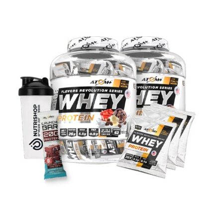 זוג במבצע! Atom Plus Whey Protein בטעמים + מתנות